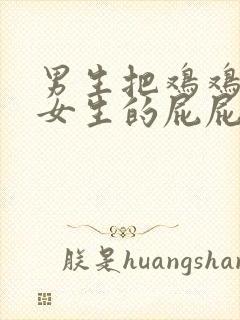 男生把鸡鸡插在女生的屁屁里