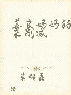 善良妈妈的朋友未删减