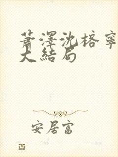 萧泽沈榕宁结局大结局