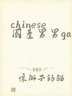 chinese国产男男gay gay网站