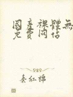 国产裸体无遮挡免费网站