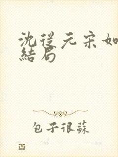 沈从元宋如嫣大结局