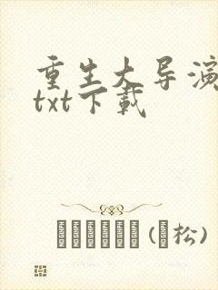 重生大导演吴皓txt下载