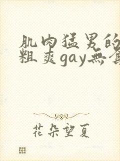 肌肉猛男的大巨粗爽gay无套网站