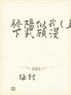 骄阳似我(上)下载顾漫封面