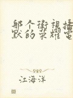 那个卫视播放沉默的荣耀电视剧