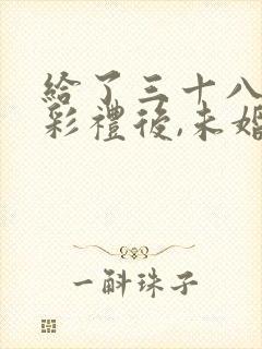 给了三十八万八彩礼后,未婚妻却没了小说封面