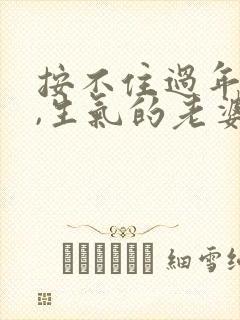 按不住过年的猪,生气的老婆封面