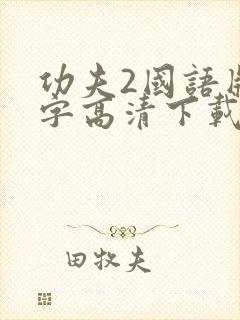 功夫2国语版中字高清下载