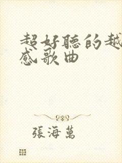 超好听的越南伤感歌曲