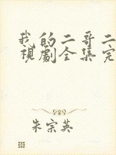 我的二哥二嫂电视剧全集完整免费