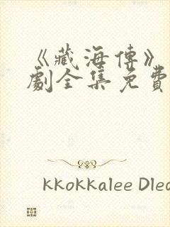 《藏海传》电视剧全集免费