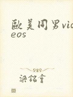 欧美同男videos封面