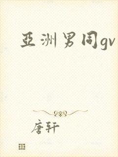 亚洲男同gv