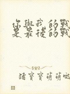 你与我的战场亦是最后的战场