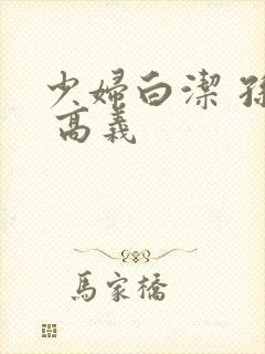 少妇白洁 孙倩 高义封面