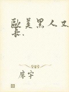 欧美黑人又粗又长.