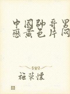 中国帅哥男同性恋黄色片网站