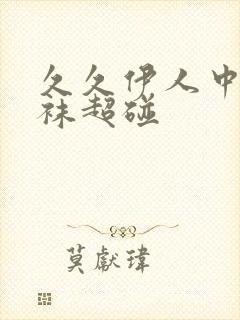 久久伊人中文丝袜超碰