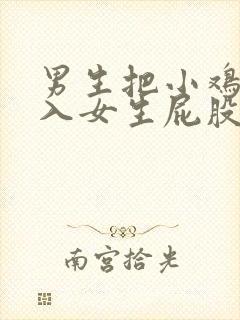 男生把小鸡鸡捅入女生屁股里的视频