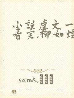 小说虐文一口气看完,柳如烟