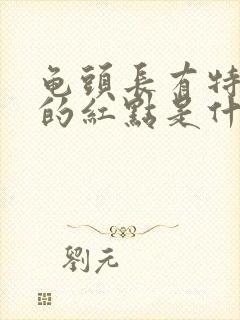 龟头长有特别小的红点是什么