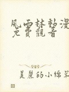 风雨林动漫全集免费观看封面