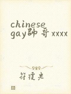 chinesegay帅哥xxxx