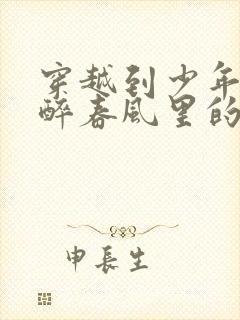 穿越到少年白马醉春风里的小说封面