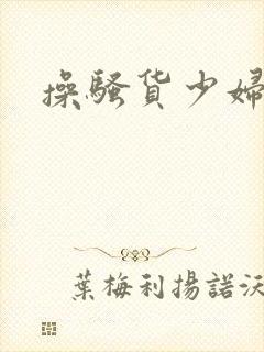 操骚货少妇小说封面