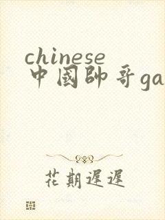 chinese中国帅哥gay best