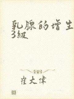 乳腺的增生结节3级