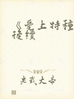 《爱上特种兵》后续