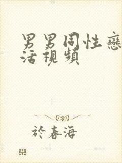 男男同性恋性生活视频封面