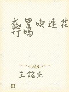 感冒吃连花清瘟行吗