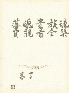 落魄贵族琉璃免费观看全集封面