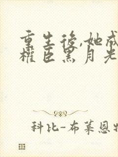 重生后,她成了权臣黑月光更新