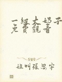 一级大奶子视频免费观看封面