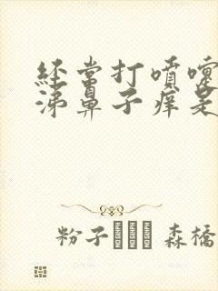 经常打喷嚏流鼻涕鼻子痒是什么原因