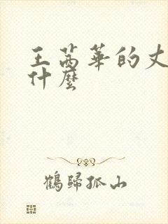 王茜华的丈夫叫什么封面