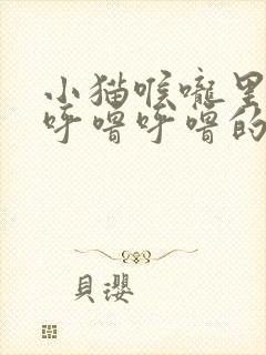 小猫喉咙里一直呼噜呼噜的怎么回事