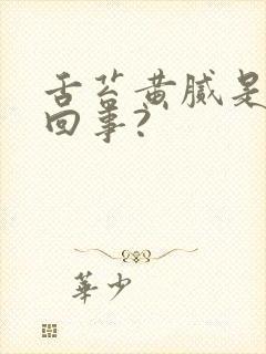 舌苔黄腻是怎么回事?