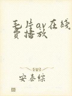 毛片av在线免费播放