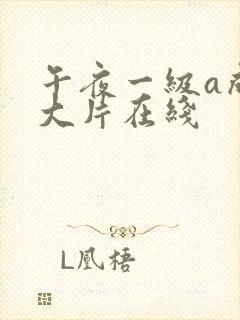 午夜一级a成年大片在线封面