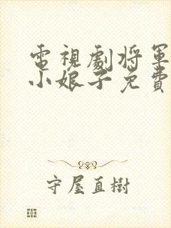 电视剧将军家的小娘子免费看