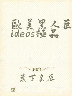 欧美黑人巨大videos极品