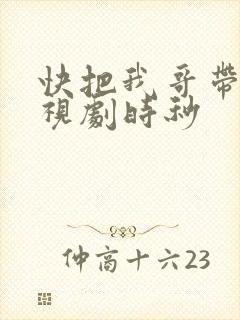 快把我哥带走电视剧时秒