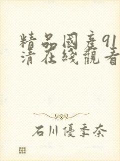 精品国产91高清在线观看