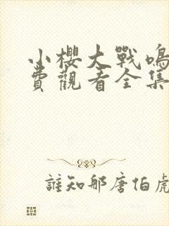 小樱大战鸣人免费观看全集动漫在线观看