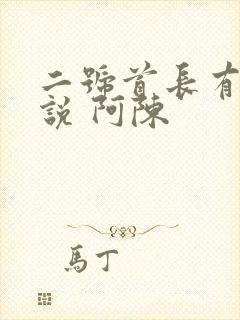 二号首长有声小说 阿陈封面
